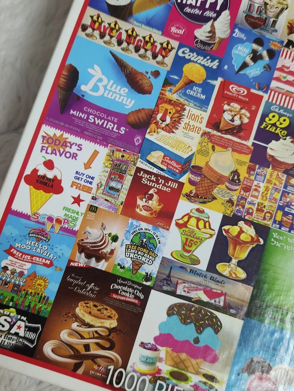 I. SCREAM FOR ICE CREAM 1000 Piece Puzzle - Picture 5 of 10